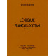 Lexique français-occitan - Roger Barthe