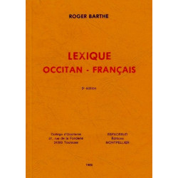 Lexique occitan-français - Roger Barthe