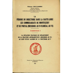 La Période du Directoire... Haute-Loire - E. Delcambre